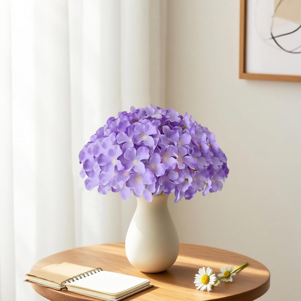 100 Pcs Faux Purple Artificial Bulk Fake