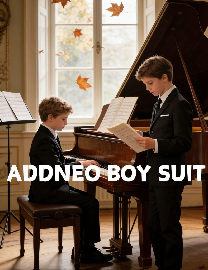 Toddler Boys Suit Kids Formal Slim Fit Suits Boy Tuxedo for Wedding