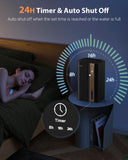 95oz Dehumidifiers for Home, 1000 Sq.Ft Dehumidifier with Drain Hose - Auto Shut Off, Timer, Sleep Mode & Drain Hose