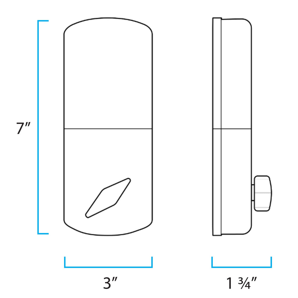 Electronic Touchpad Entry Keyless Deadbolt and Passage Knob Combo, Satin Nickel