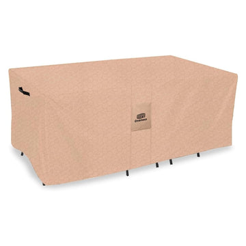 Patio Furniture Sets Covers, Heavy Duty Tear Resistant Waterproof UV Resistant Outdoor Rectangular Table and Chair