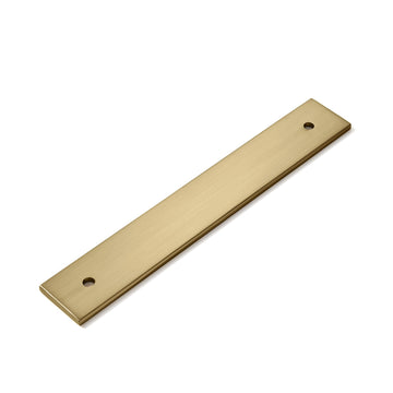 5 Pack 4" Square Backplate 3" 76mm Center-Center, Champagne Bronze Backplate for Pulls