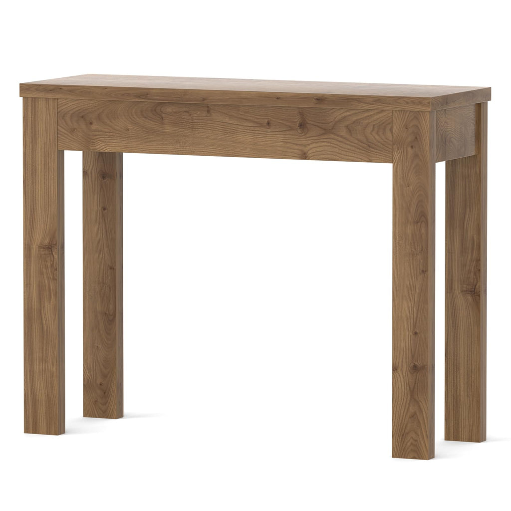 Small Console Table, 32" Farmhouse Narrow Sofa Table