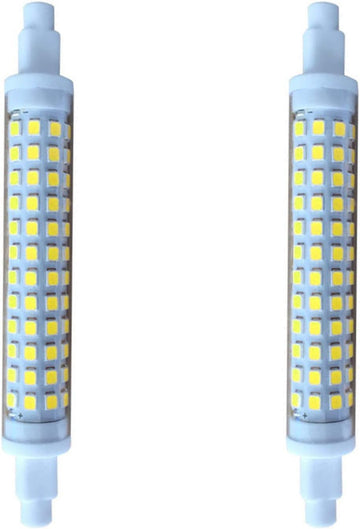 R7S LED Light Bulb 10W Dimmable Double Ended R7S J118 LED Bulbs 100W Halogen Equivalent Daylight White 6000K J Type