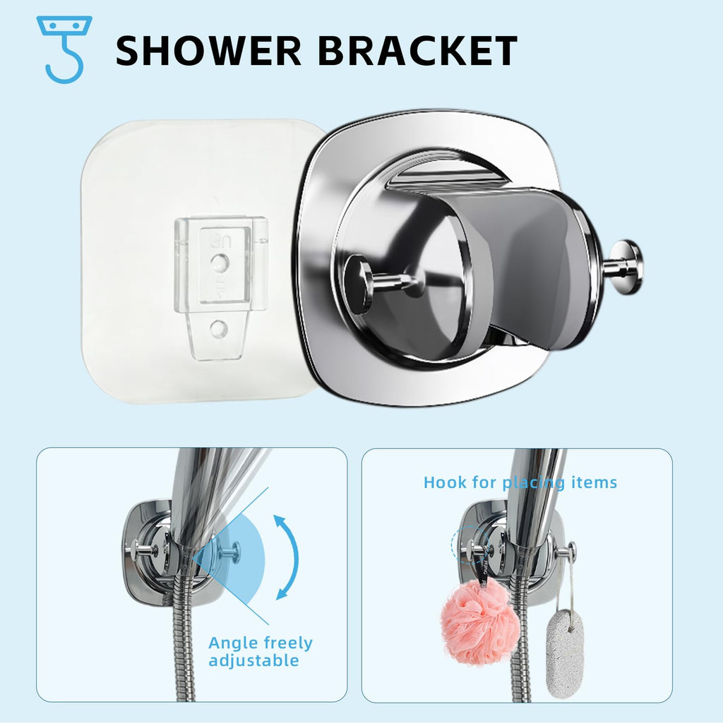 Outdoor Shower Kit Brass 4 Inch Center Valve 59 Inch Hose Chrome Polish