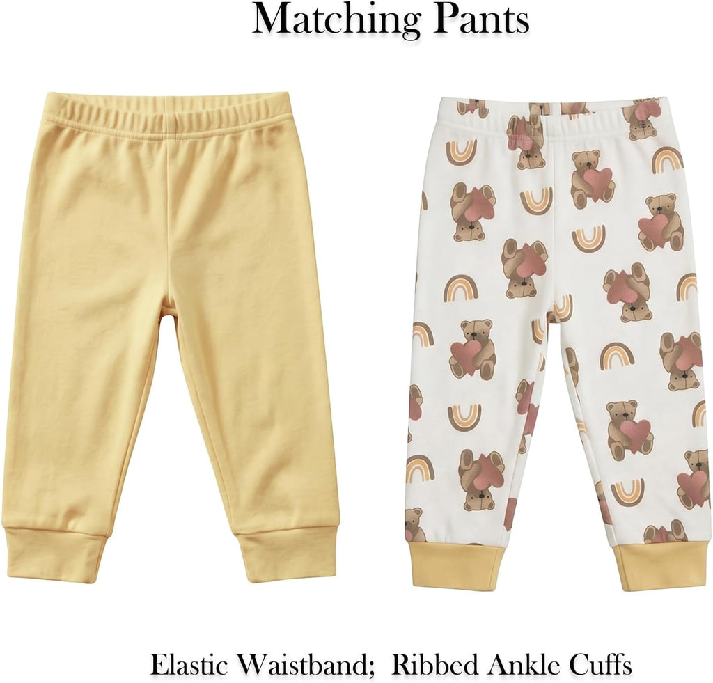 Organic Cotton Unisex Baby Layette Registry Clothes Set