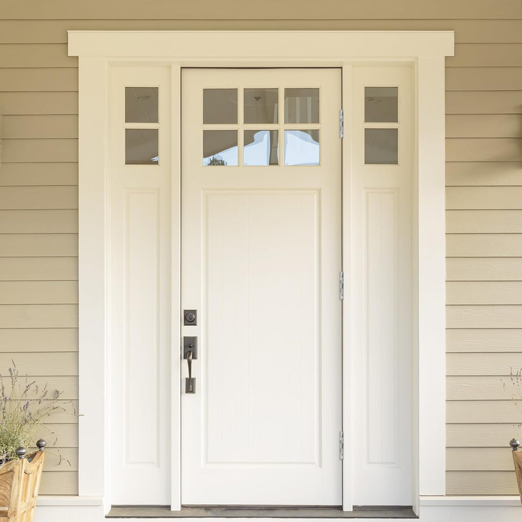 3.5" Ball Bearing Door Hinges with Square Corner