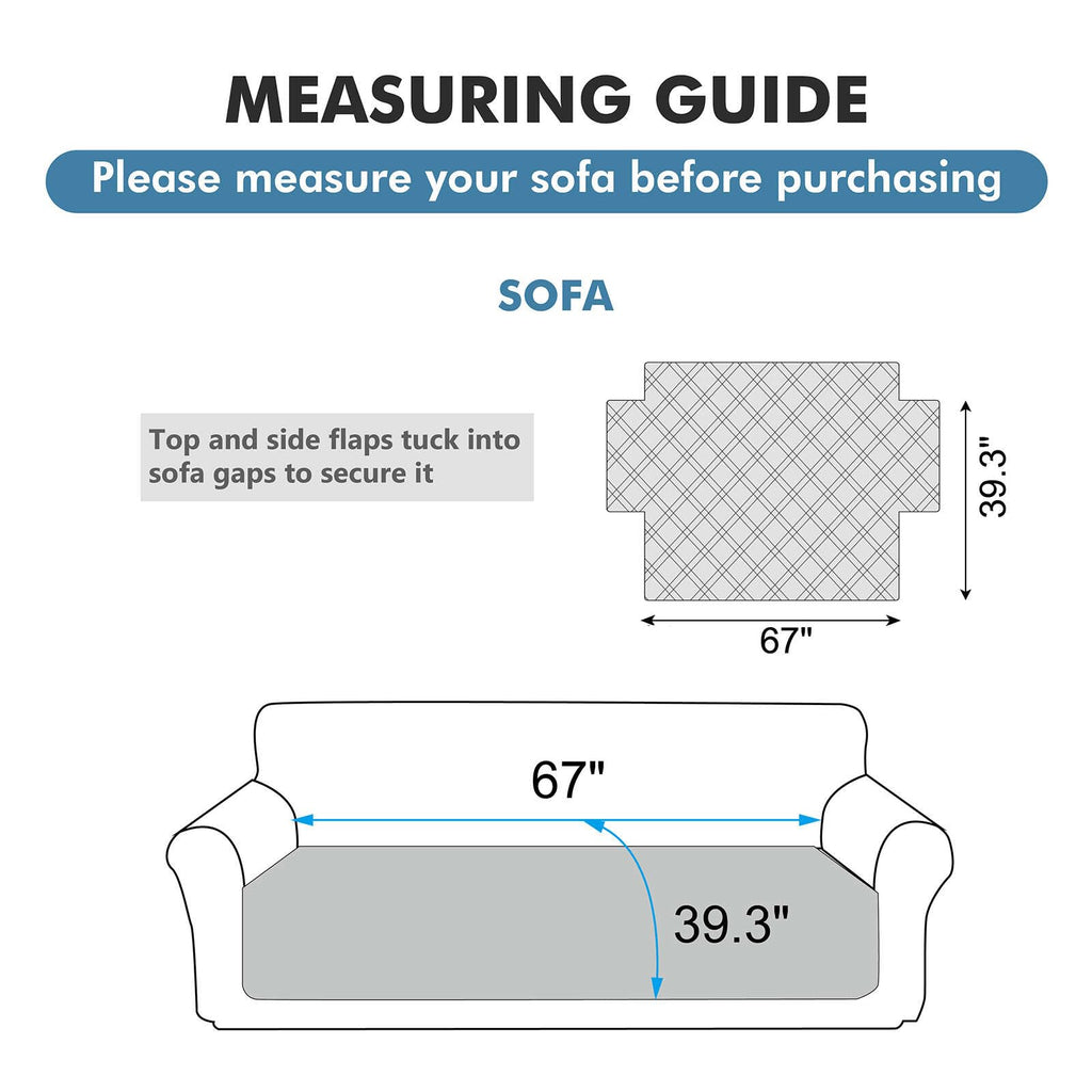 Waterproof Couch Cover for Dogs Non Slip Washable Sofa Protector