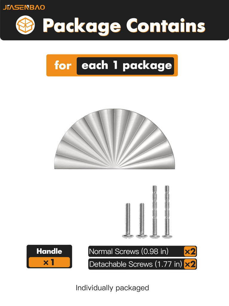 10 Pack Brushed Nickel Cabinet Pulls 3" Hole Center Cup Flat Silver Drawer Pulls Kitchen Cupboard Bathroom Dresser