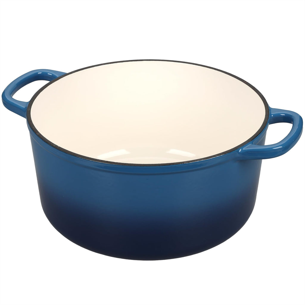Enameled Cast Iron Dutch Oven with Sourdough Bread Baking Kit, Bread Dutch Oven with Lid, Includes Proofing Basket &