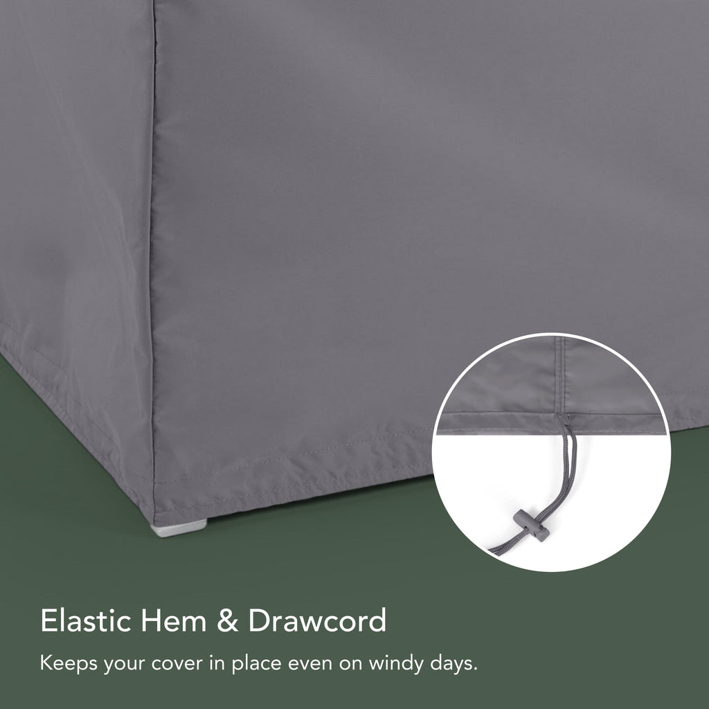 Elite Round Outdoor Patio Table/Chair Set Cover 54" Dia x 25" H