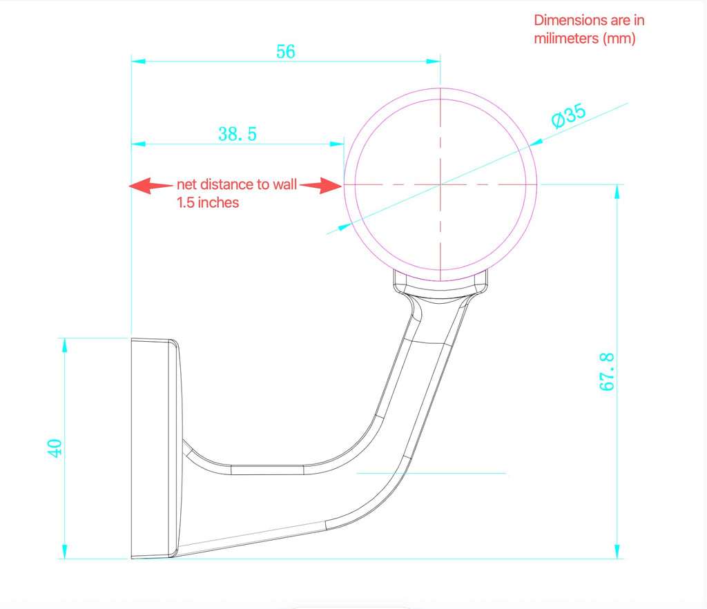 10FT Handrails for Indoor Stairs, Deck, Slope, Modern Aluminum Handrail Set, wall Mounted, with Zink-Alloy Brackets