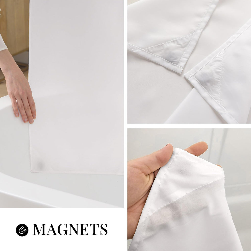 Linen Cotton Blend Fabric Set with Liner, 71x74