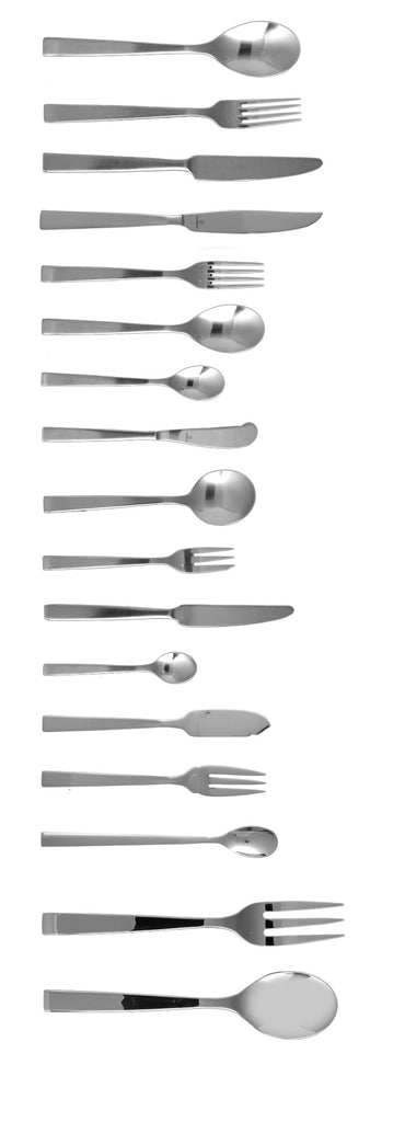 Spada 18/10 Stainless Steel Flatware, 5 Piece Place Setting, Service for 1