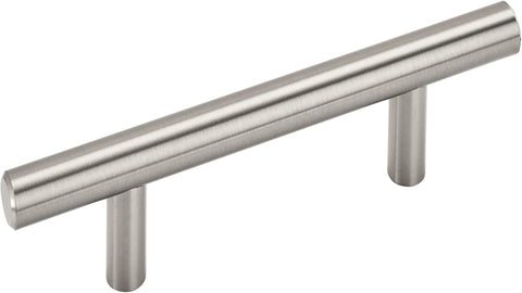 Bar Pulls 3 inch (76 mm) Center to Center Satin Nickel Cabinet Pull - 10 Pack, 10BX40515G10