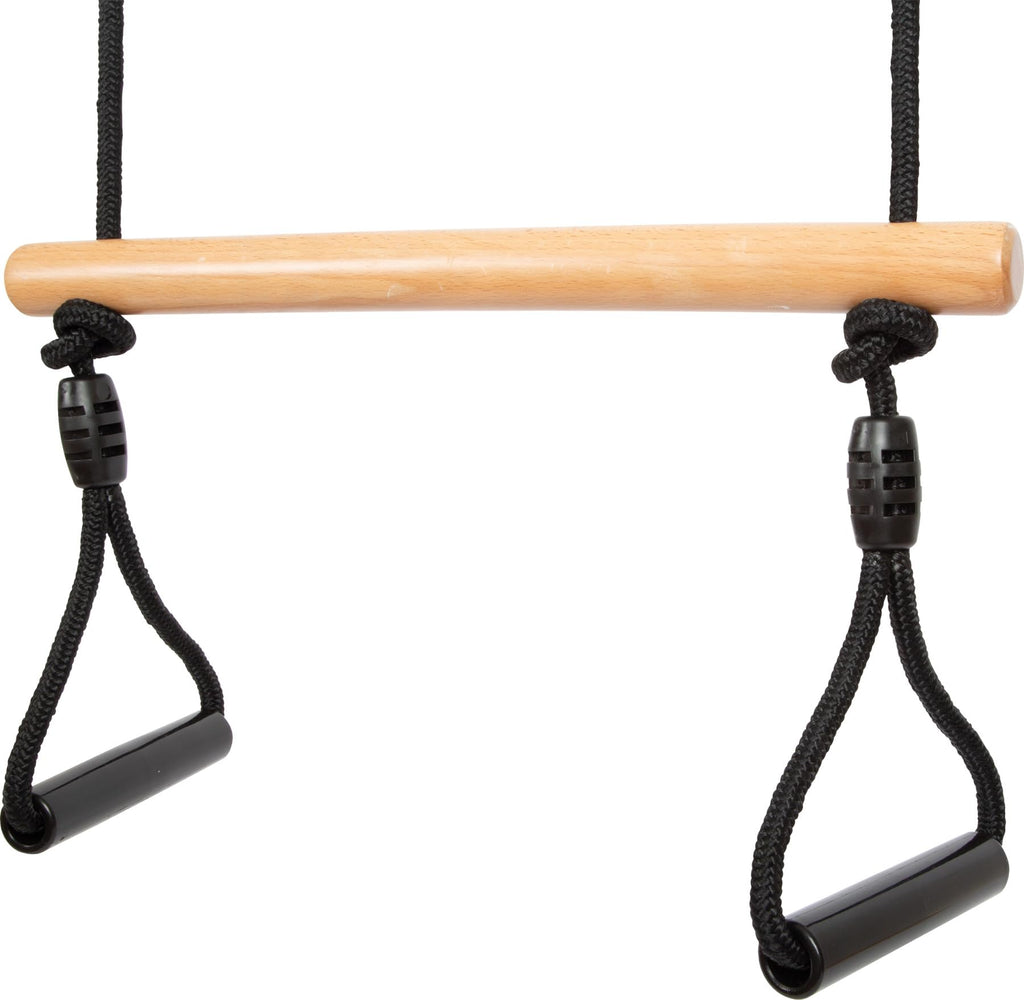 Residence And Support Line Trapeze with Gymnastics Rings Black Line | Casa Home Living