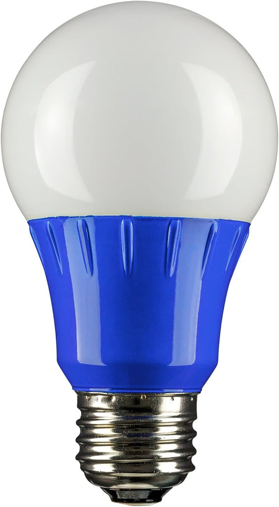 LED A19 Colored Light Bulb, 3 Watts (25w Equivalent), E26 Medium Base, Non-Dimmable, UL Listed, Party Decoration