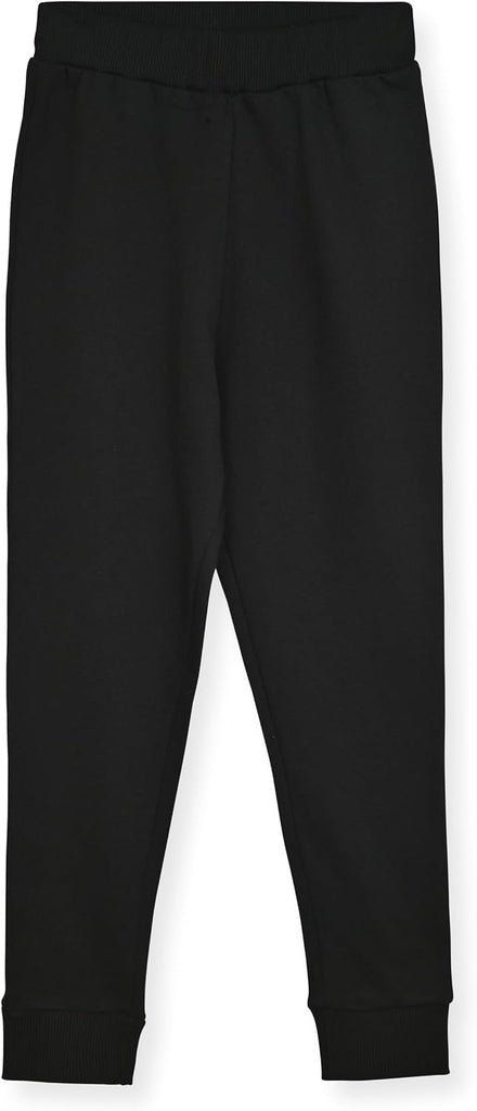 Little Big Girls' Sweatpants - 4 Pack Active Fleece Jogger Pants