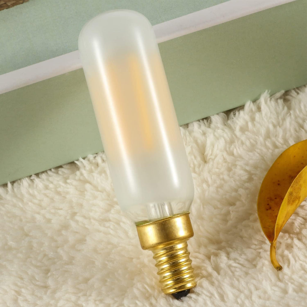 T6 Led Bulb 2W Dimmable E12 Edison Light Bulbs 2700K Warm White T6.5