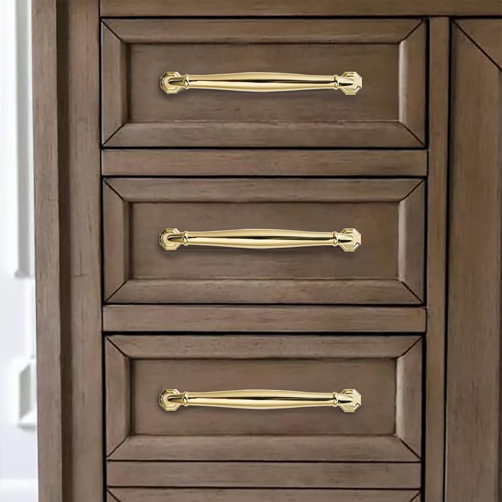 Appliance Handle Pull 18 Inch(457mm) Polished Brass Cabinet Pulls Polished Gold Cabinet Handle Heavy Duty