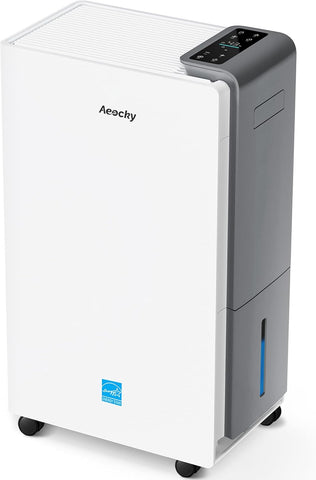 4500 Sq.Ft Energy Star Most Efficient 2025 Dehumidifier, Max 80 Pint/Day Smart Compressor Dehumidifier with Drain Hose
