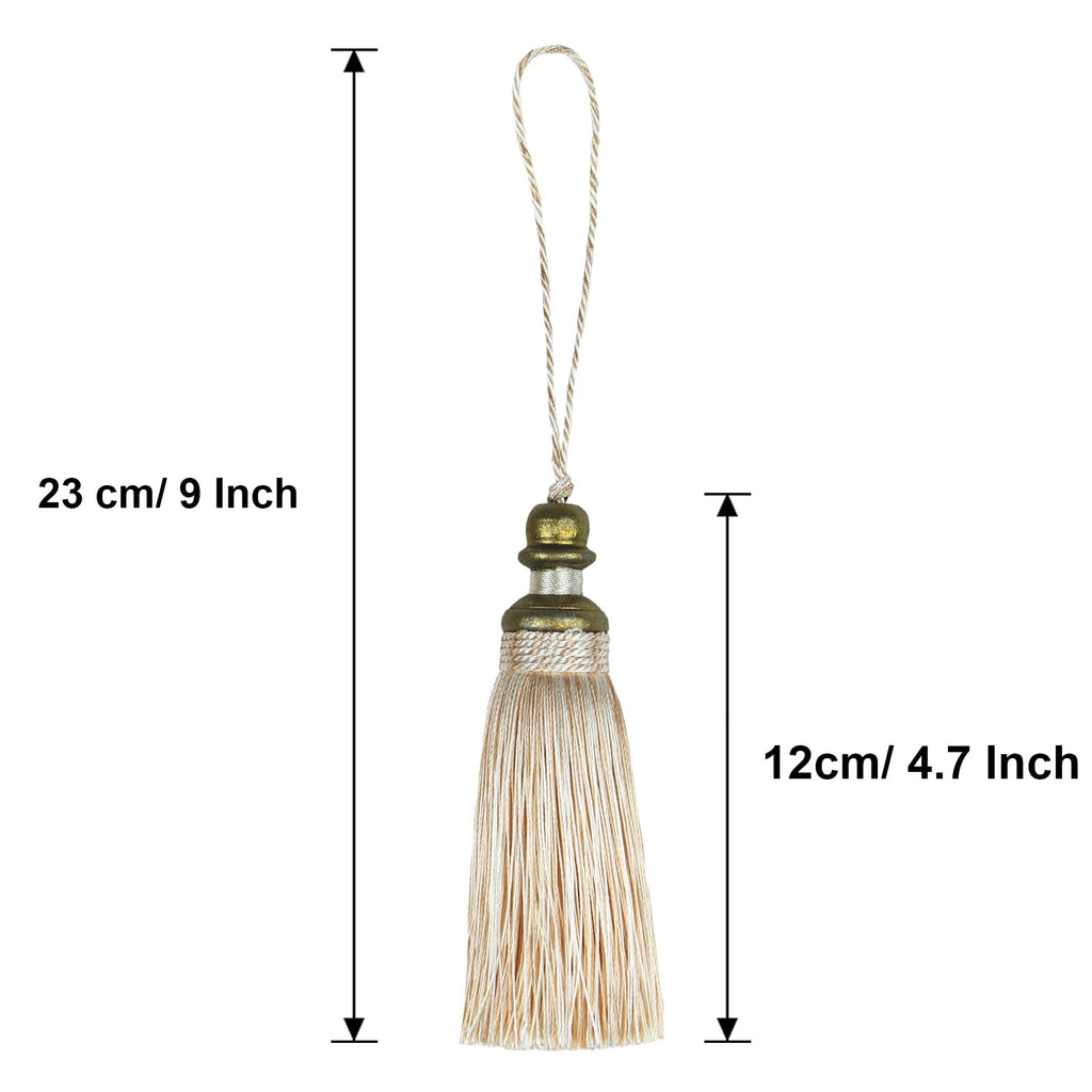 Tassel Key Tassel with Loops Decoration - 2 Pack