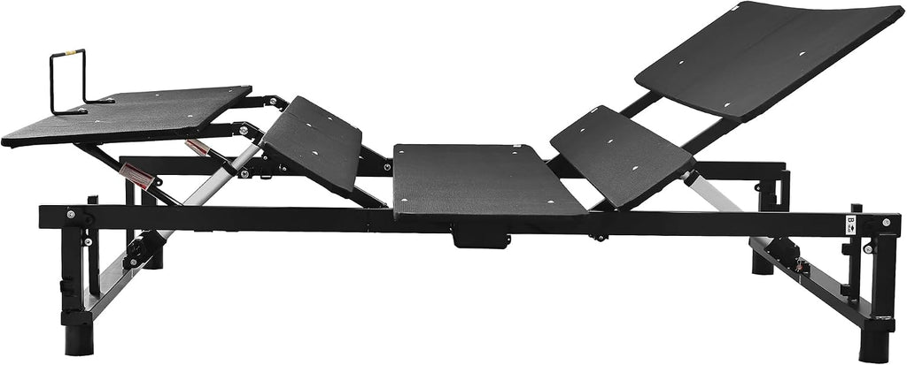 Adjustable Bed Frame, Head and Foot Lift, Ergonomic Electric Bed Base, Head and Foot Incline, Zero Gravity Bed