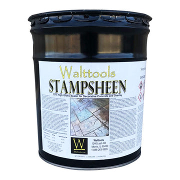 StampsheenTM High-Gloss, Cure & Seal, (5 Gal) | Ultimate Wet Look for Concrete and Pavers