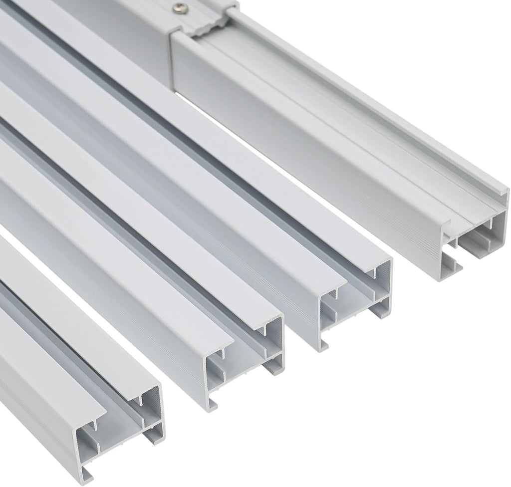 Electric Curtain Track, 7.08-13.78ft Smart Curtain Tracks Maximum Load 88.18lbs, Motorized Curtains Rod Electric