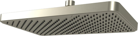12 Inch Rectangle Rain Shower Head - Ceiling or Wall Mount Rainfall Shower Head - Large Coverage Showerhead