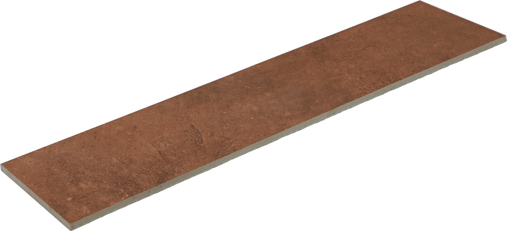 Mart 6" X 24" Porcelian Floor Tile in Cotto
