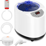 Sauna Steamer Machine, 3L Portable Sauna Steamer, 1200W Indoor Sauna Steamer Pot with Remote Control