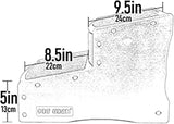 Pet Gear Easy Step II Pet Stairs, 2 Step for Cats/Dogs up to 75-pounds, Portable, Removable Washable Carpet Tread