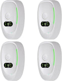 Air Ionizers for Home,4-Pack Negative Ion Air Purifiers & Odor Eliminators Quiet Plug-in Compact Fre
