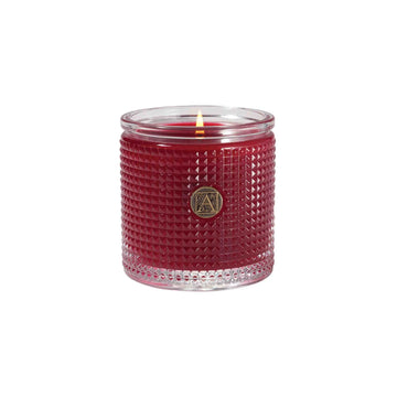 Smell of Christmas Textured Glass Scented Jar Candle