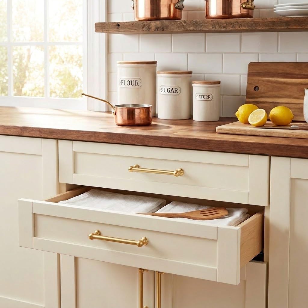 Appliance Pull 24 Inch Solid Kitchen Cabinet Handles Champagne Bronze Cabinet Pulls Modern Satin Brass Drawer