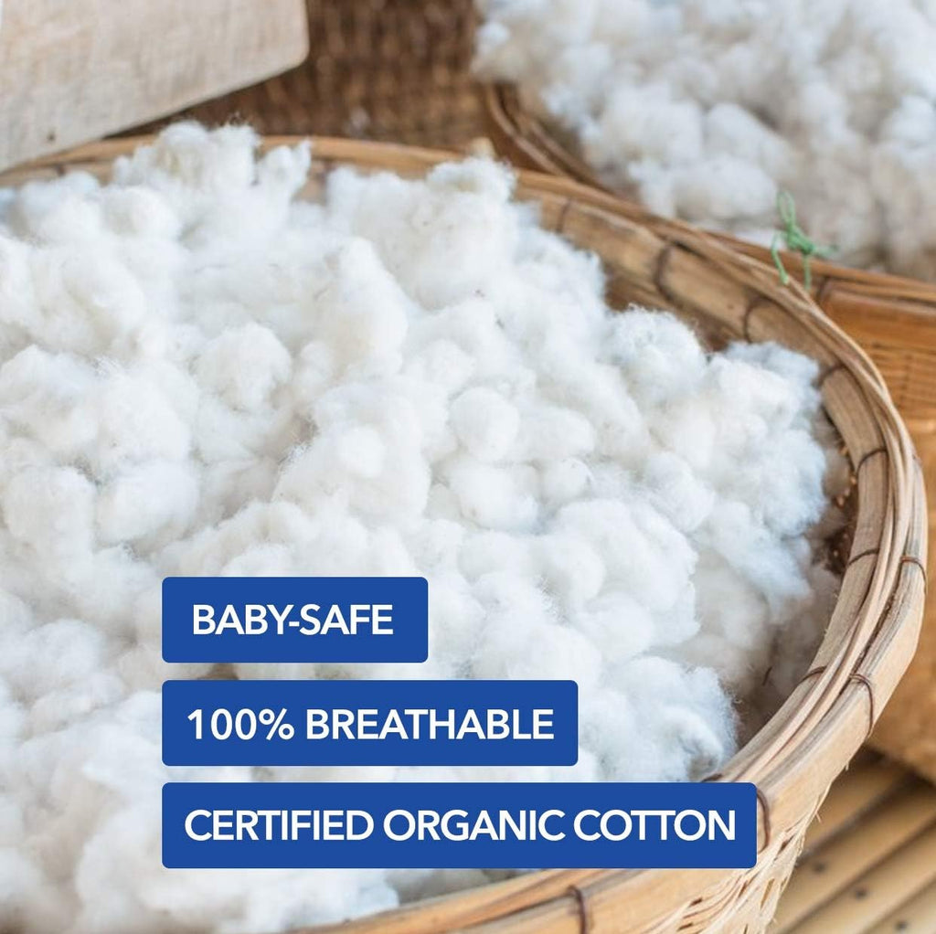 Crib and Toddler Mattress - 100% Breathable Proven to Reduce Suffocation Risk, 100% Washable Cover, Baby + Toddler