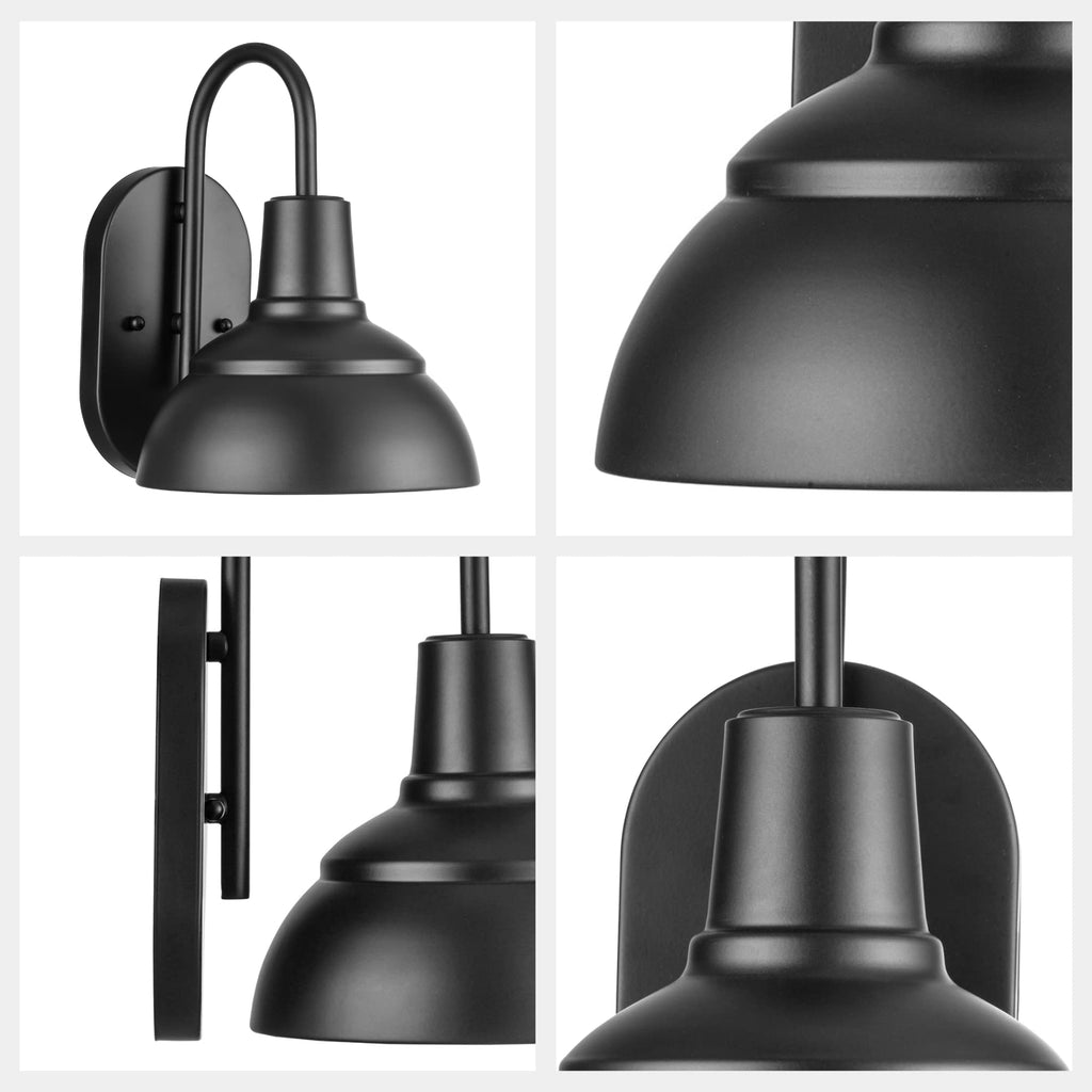 Brightondale Espresso Industrial Outdoor Sconce Lantern Coach Light - 51556-01