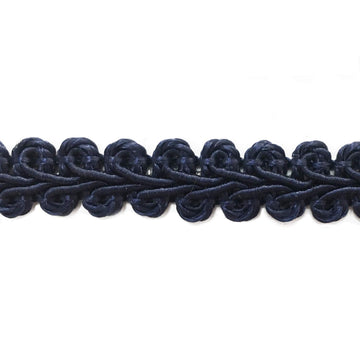 Braid Trim Navy 1/2 inch 13.6 Yards French Gimp Trim