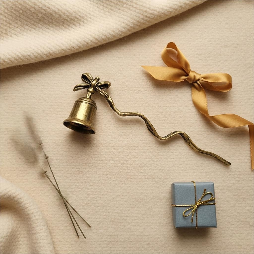 Candle Snuffer,Vintage Candle Extinguisher Snuffers with Long Handle,Unique Candle Tool for Putting Out Extinguishing