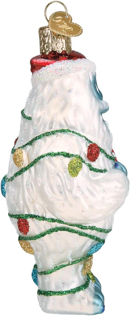 Bumble (Rudolph The Red-Nosed Reindeer) Glass Blown Ornament, Handcrafted Holiday Decoration, Rudolph Collection