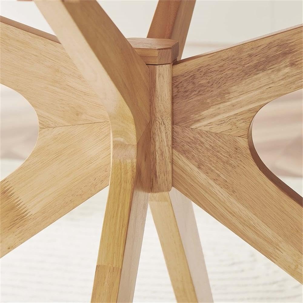 Crossroads 63" Oval Wood Dining Table, Oak