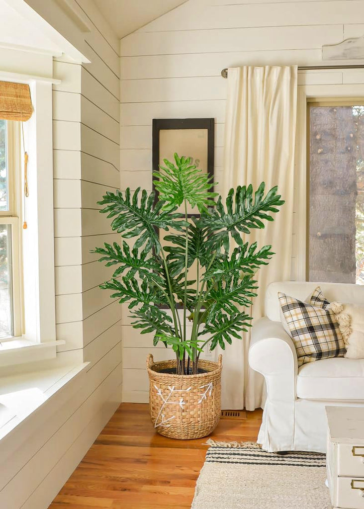 Artificial Tree Philodendron Plant 5FT Tall Faux Monstera Trees