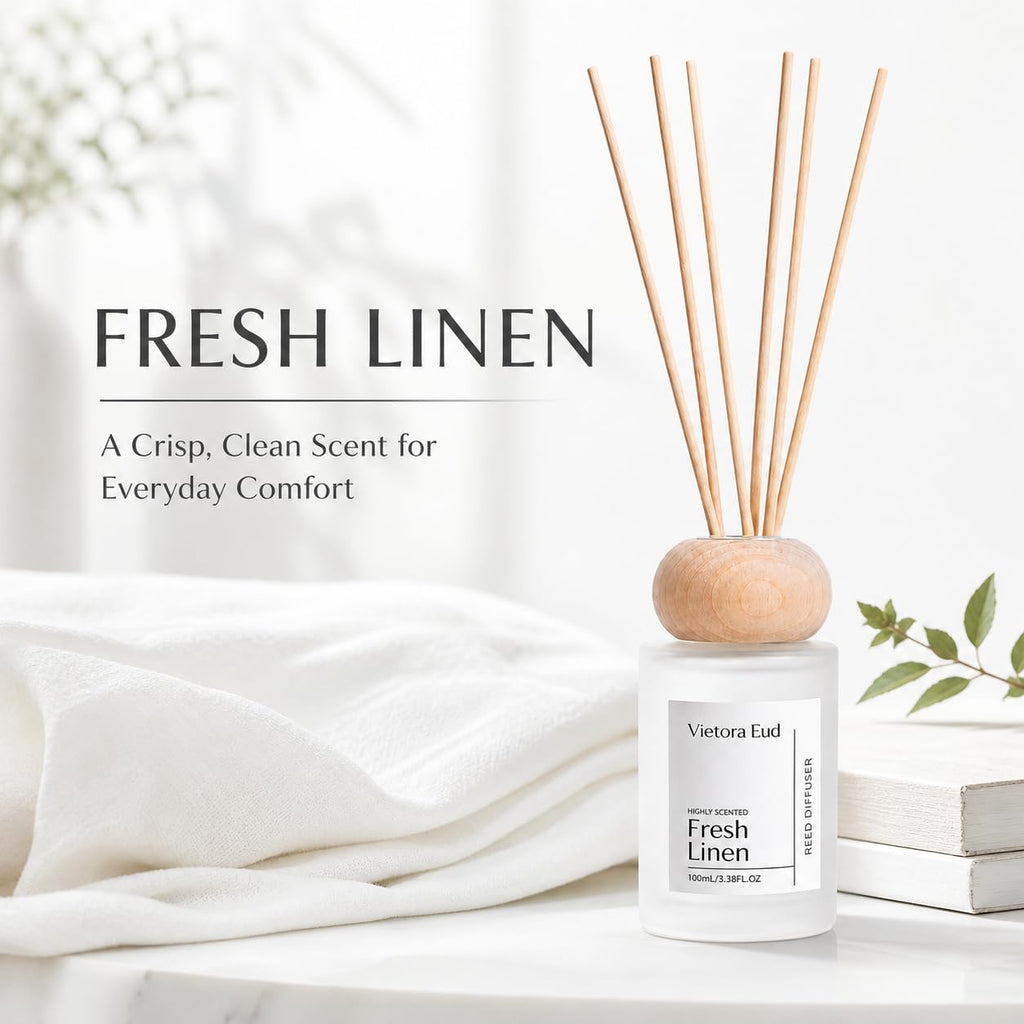 Fresh Linen Reed Diffuser, 3.5 Fl Oz