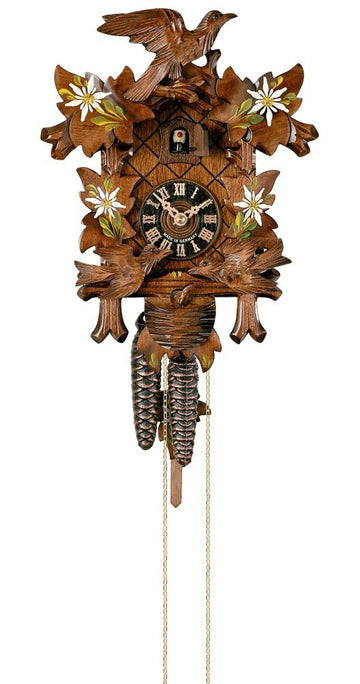 Clock Four Leaves, feeding Birds, Nest