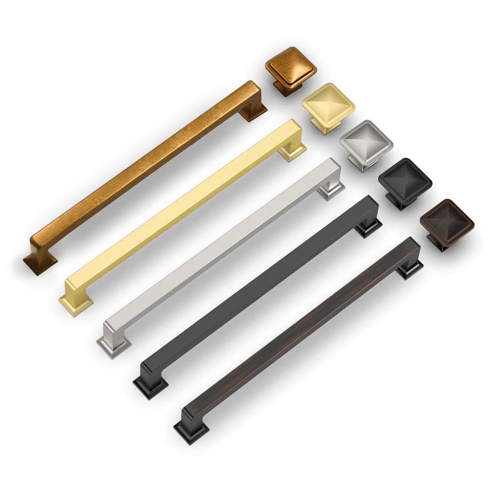 10 Pack 8.8 inch Brushed Gold Kitchen Cabinet Handles