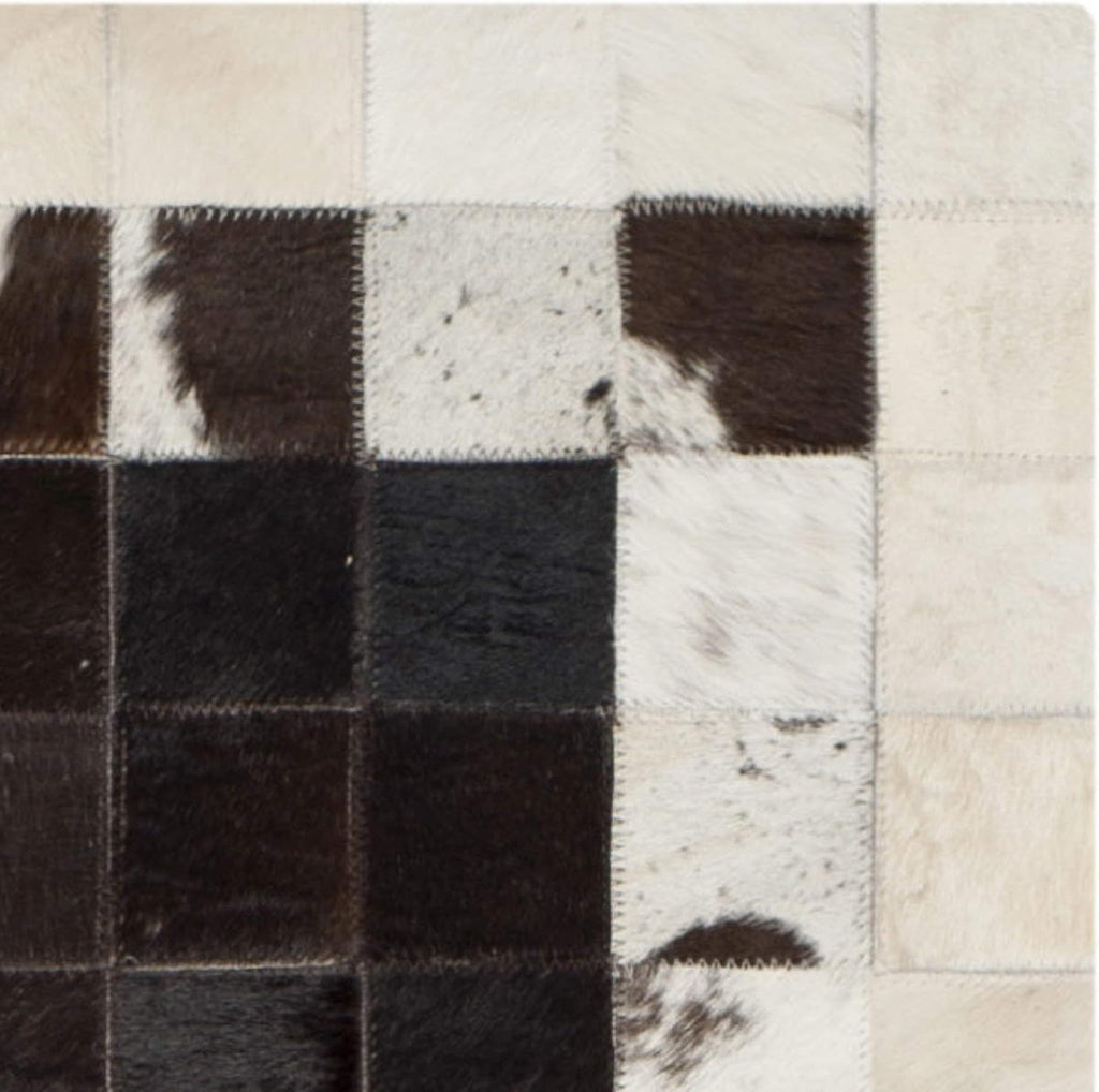 Runner Cowhide Leather Soft Non Slip Rugs Hallway Entrance Floor Runners for Indoor Hallway