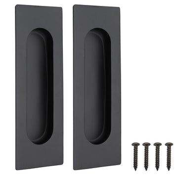 4.72 Inch Recessed Finger Flush Pulls for Cabinet, Drawer Handle