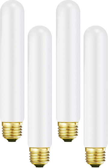 T10 Led Frosted Bulb 4W e26 Dimmable Tubular LED Light Bulb 3000K