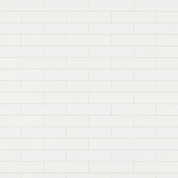 Ceramic Wall Tile | Metro White | 2" x 8"